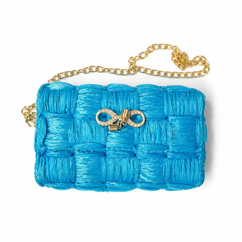 Borsa tracolla blu chiaro - borsa,