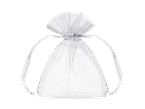 Sacchetti bianco tulle - -, in