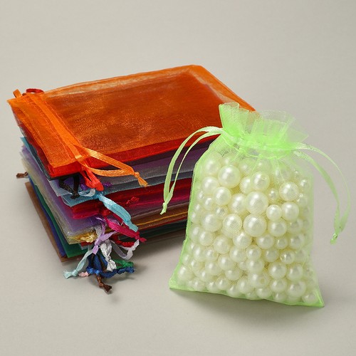 100 pezzi sacchetti organza - 100,